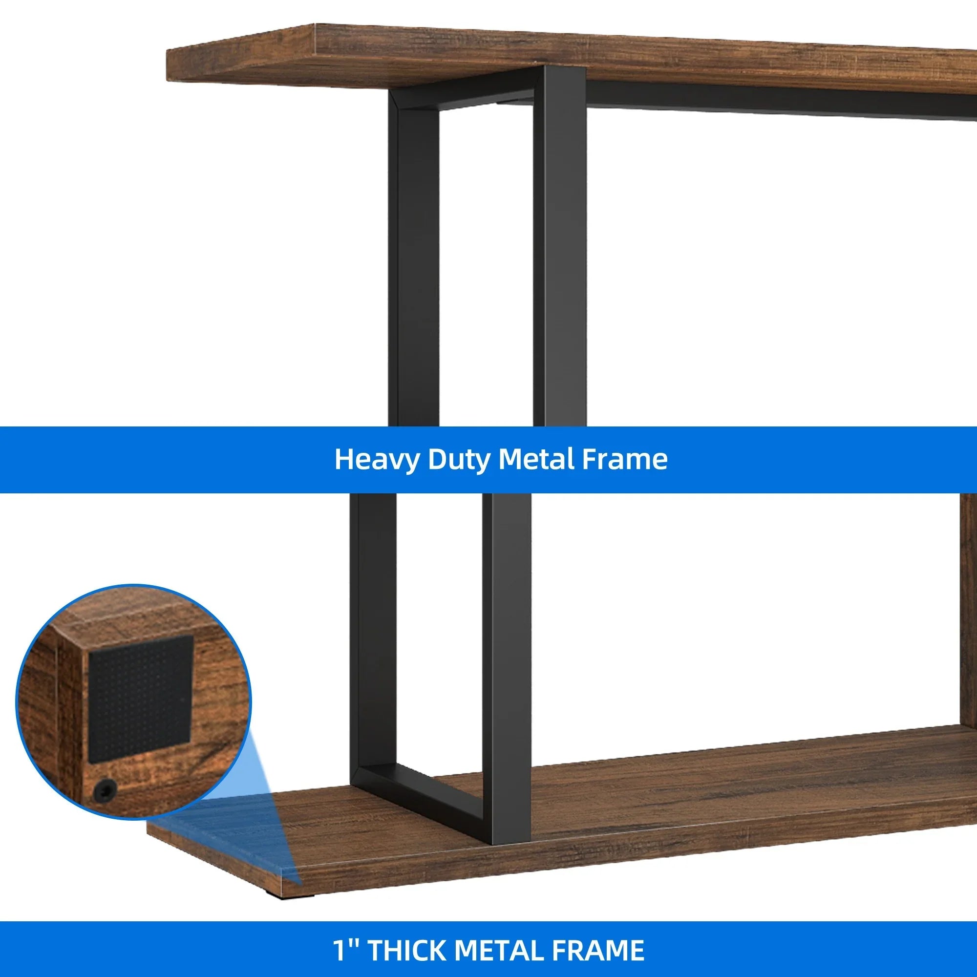 Homshop 6- Tier Geometric Bookcase Modern S- Shaped Bookshelf Storage Display Living Room House Of Avana