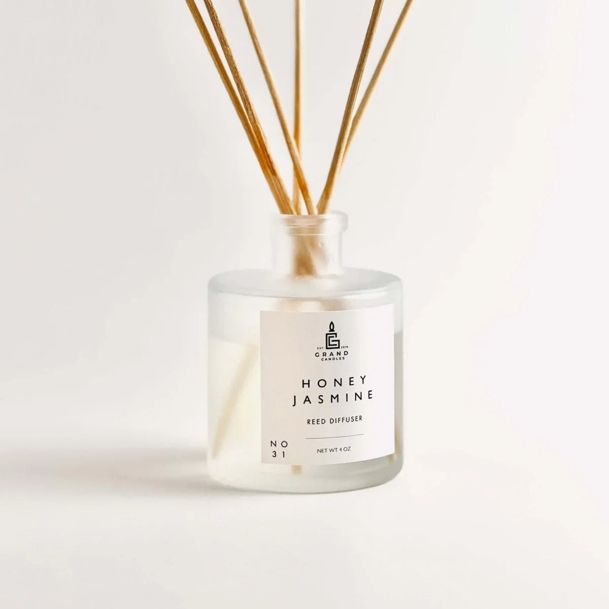 Honey Jasmine Reed Diffuser Grand Candles LLC