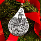 Hope Angel Teardrop Ornament