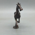Horse Figurine - Bronze Metal Desk