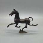 Horse Figurine - Bronze Metal Desk