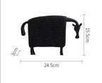 Armor Animal Handicraft Horse Figurine for Home Interior Decoration, angled view - House Of Avana