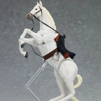Horse Figurine - Movable White/Brown/Black Model