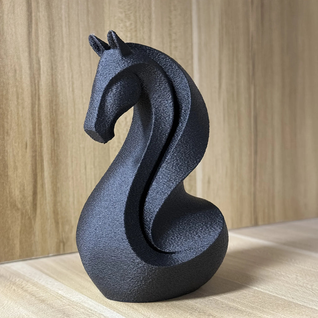 Horse Statue - Decorative Black Indoor