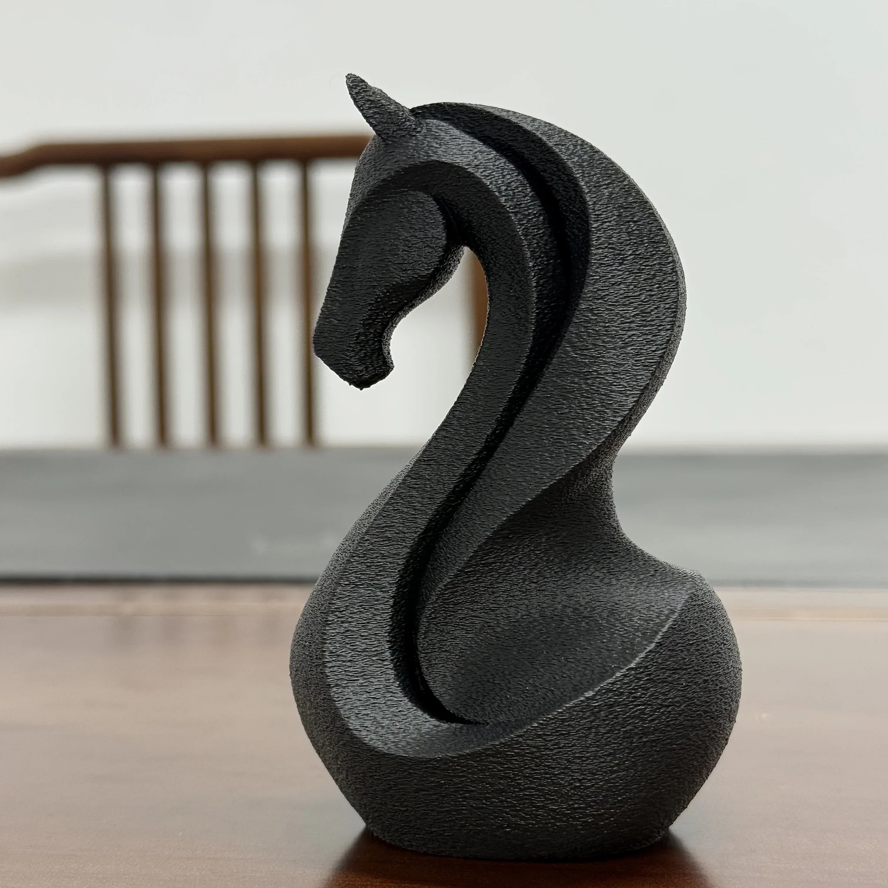 Horse Statue - Decorative Black Indoor