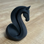 Horse Statue - Decorative Black Indoor
