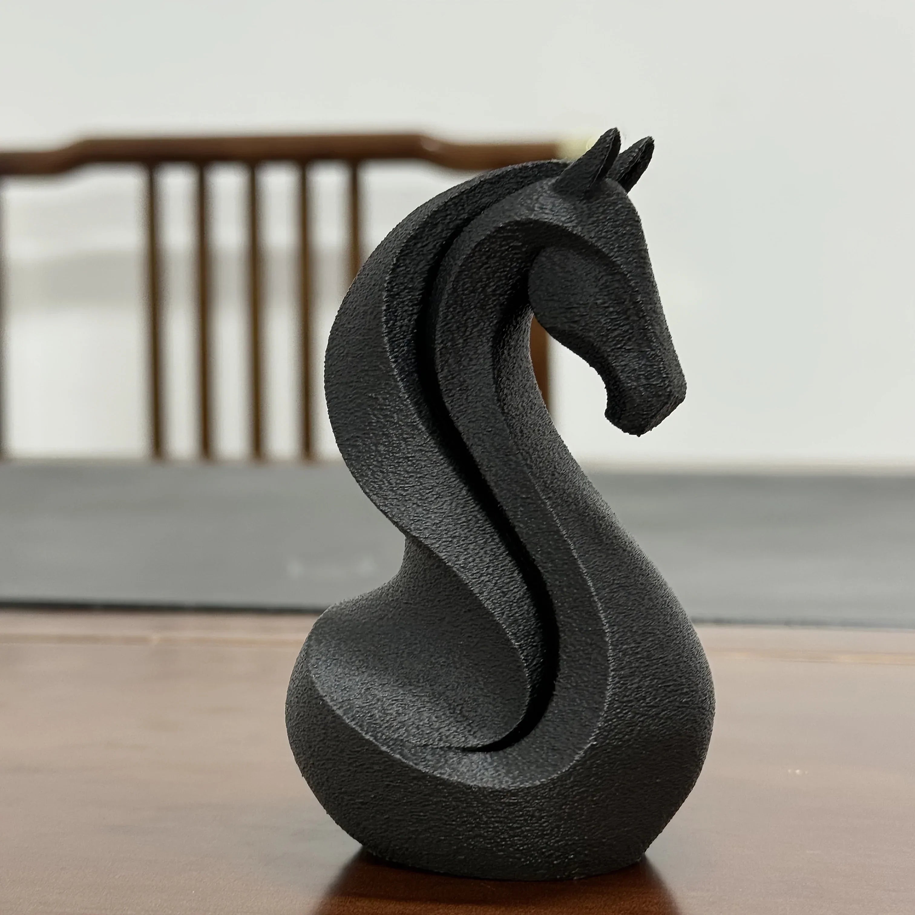Horse Statue - Decorative Black Indoor
