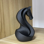 Horse Statue - Decorative Black Indoor