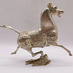 Bronze Horse Statue Horse Stepping Swallow Decorative Sculpture Feng Shui Animal Interior Small Statue... - House Of Avana