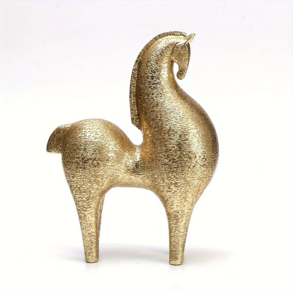 Horse Statue - Modern Geometric Abstract