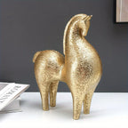 Horse Statue - Modern Geometric Abstract