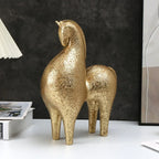 Horse Statue - Modern Geometric Abstract