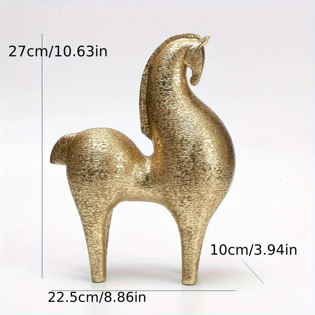 Horse Statue - Modern Geometric Abstract