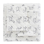 Horses Cotton Flannel Quilt Set Mélange Home
