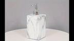 Hotel Bathroom Hand Sanitizer Refillable Bottle Simple and High-end Press Bottle Lotion Bottle Shampoo Shower Gel Empty Bottle House Of Avana [[SKU:HOA-MSC-014]]