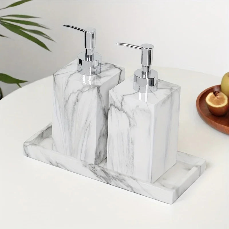 Hotel Bathroom Hand Sanitizer Refillable Bottle Simple and High-end Press Bottle Lotion Bottle Shampoo Shower Gel Empty Bottle House Of Avana [[SKU:HOA-MSC-014]]