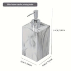 Hotel Bathroom Hand Sanitizer Refillable Bottle Simple and High-end Press Bottle Lotion Bottle Shampoo Shower Gel Empty Bottle House Of Avana [[SKU:HOA-MSC-014]]