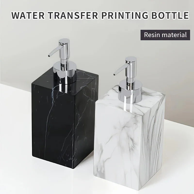 Hotel Bathroom Hand Sanitizer Refillable Bottle Simple and High-end Press Bottle Lotion Bottle Shampoo Shower Gel Empty Bottle House Of Avana
