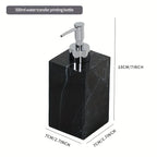 Hotel Bathroom Hand Sanitizer Refillable Bottle Simple and High-end Press Bottle Lotion Bottle Shampoo Shower Gel Empty Bottle House Of Avana