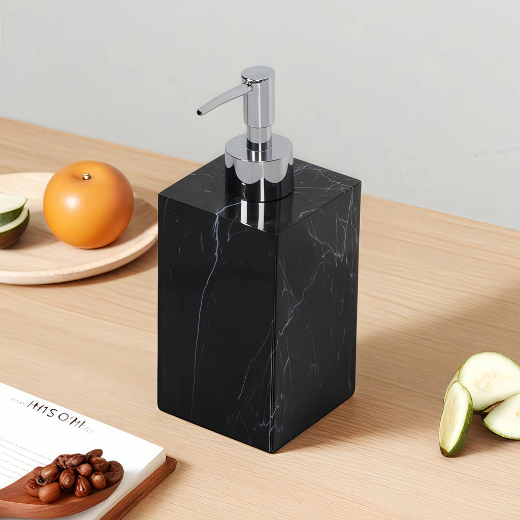 Hotel Bathroom Hand Sanitizer Refillable Bottle Simple and High-end Press Bottle Lotion Bottle Shampoo Shower Gel Empty Bottle House Of Avana [[SKU:HOA-MSC-014]]