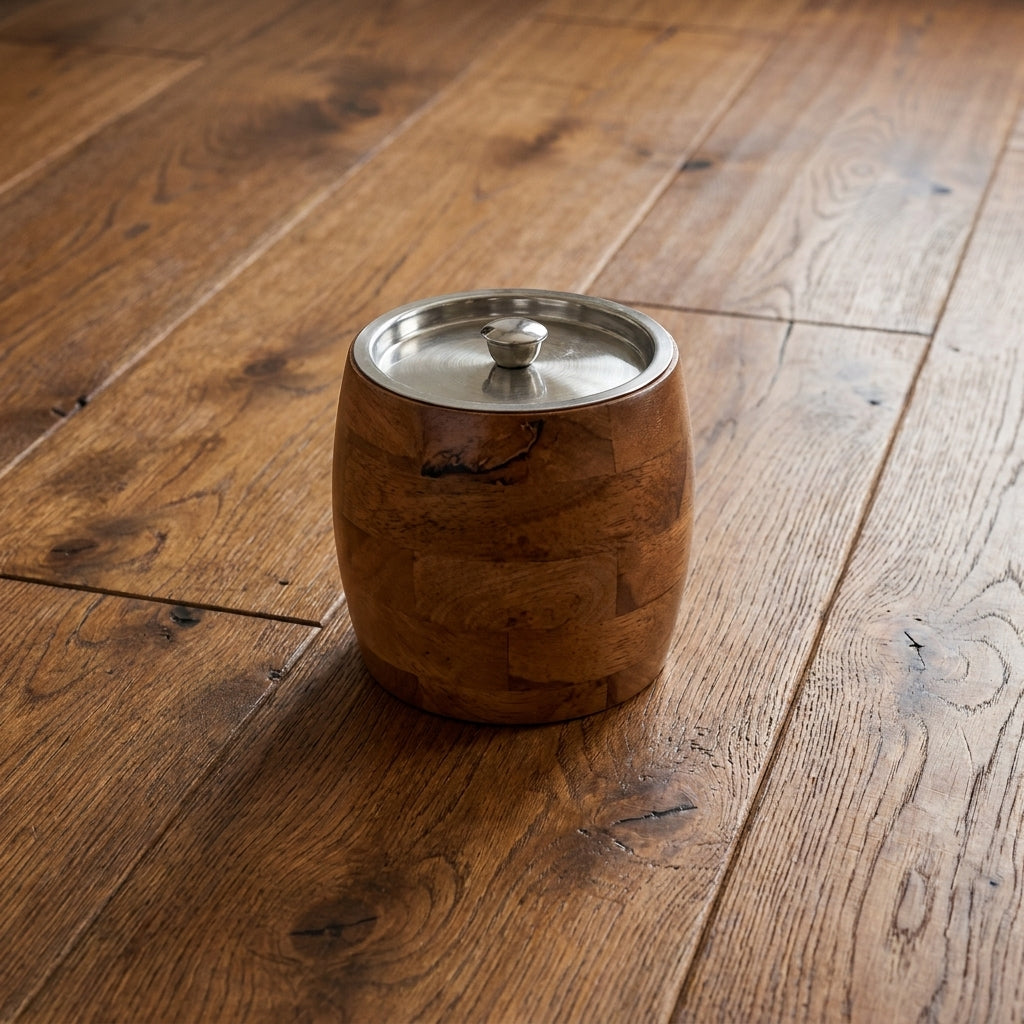 House of Avana Mango Wood Ice Box