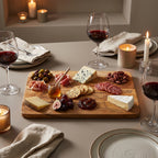 House of Avana Rectangular Mango Wood Cheese Platter