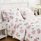 Hydrangea Printed Duvet Set Mélange Home