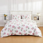 Hydrangea Printed Duvet Set Mélange Home