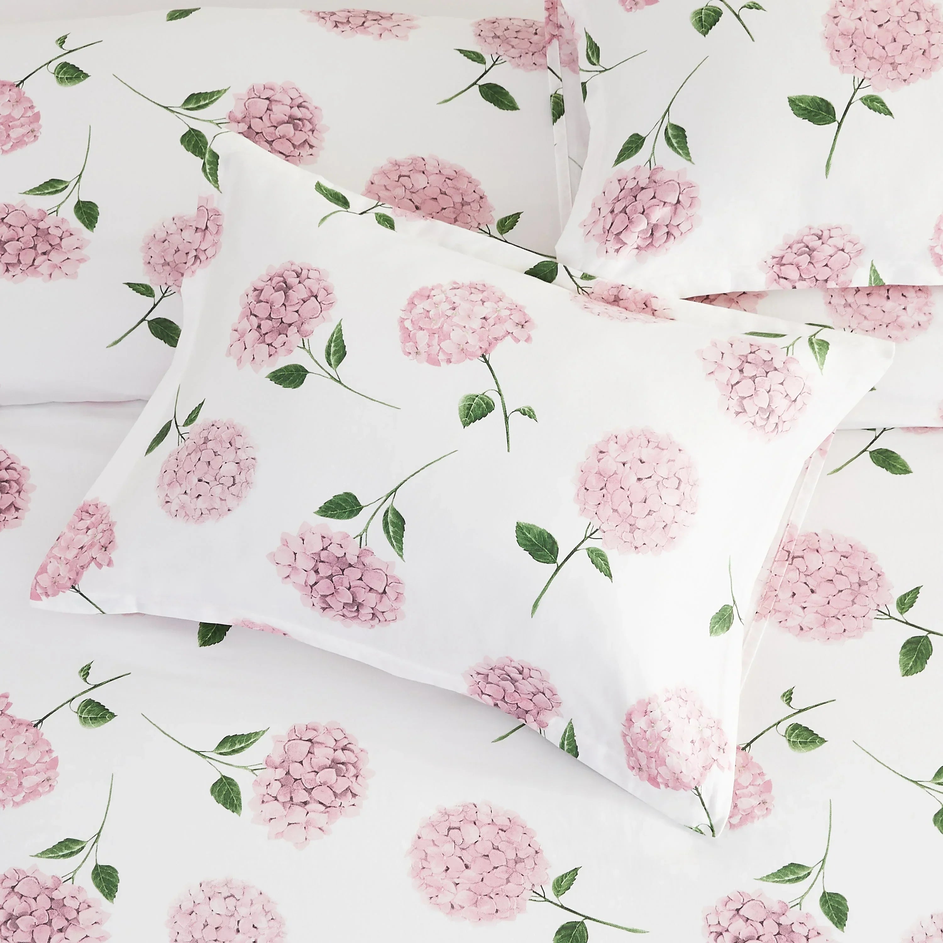 Hydrangea Printed Duvet Set Mélange Home
