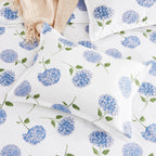 Hydrangea Printed Duvet Set Mélange Home