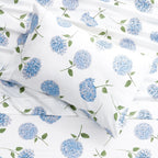 Hydrangea Printed Sheet Set Mélange Home