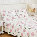 Hydrangea Printed Sheet Set Mélange Home