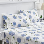 Hydrangea Printed Sheet Set Mélange Home