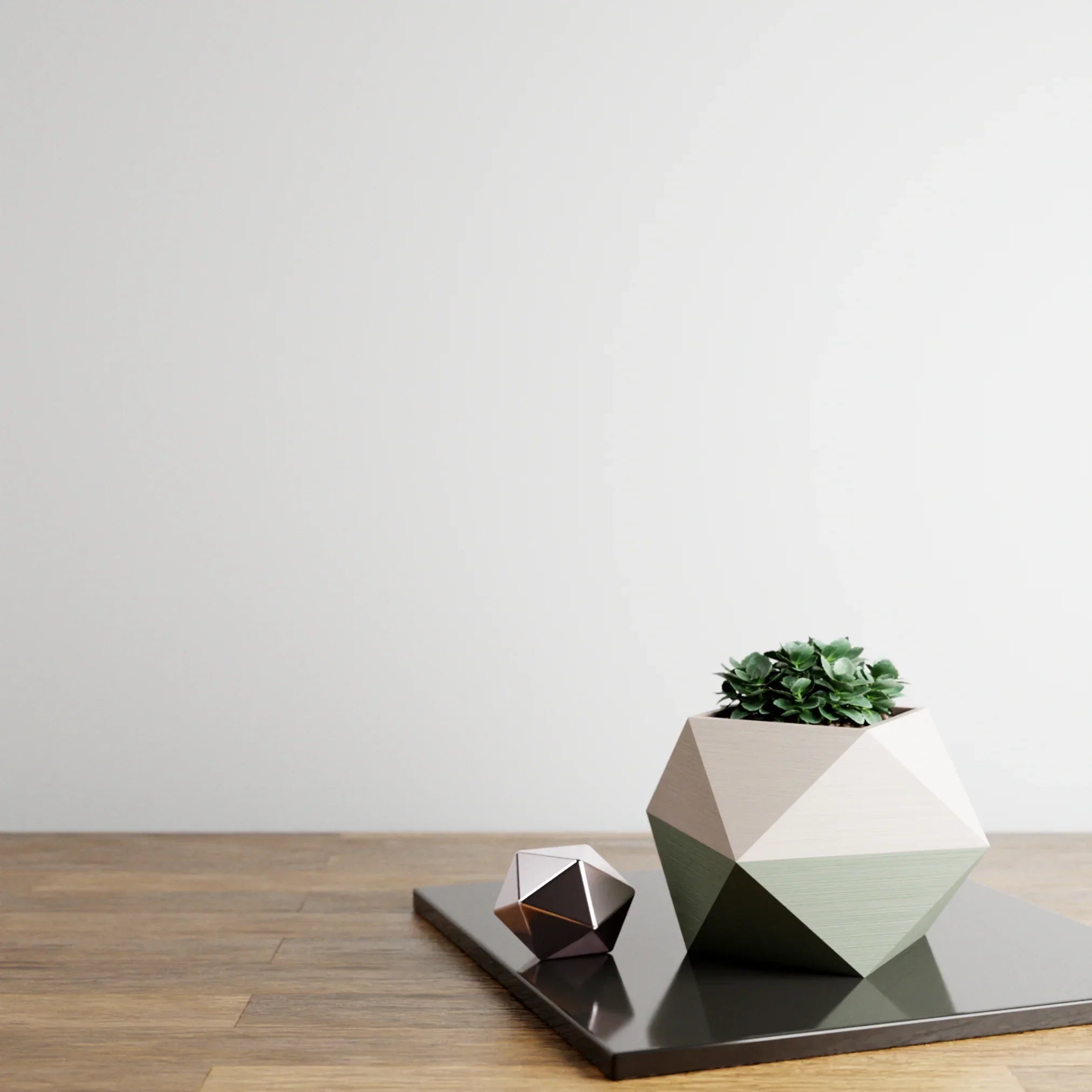 Ico Planter, dimensions view - House Of Avana