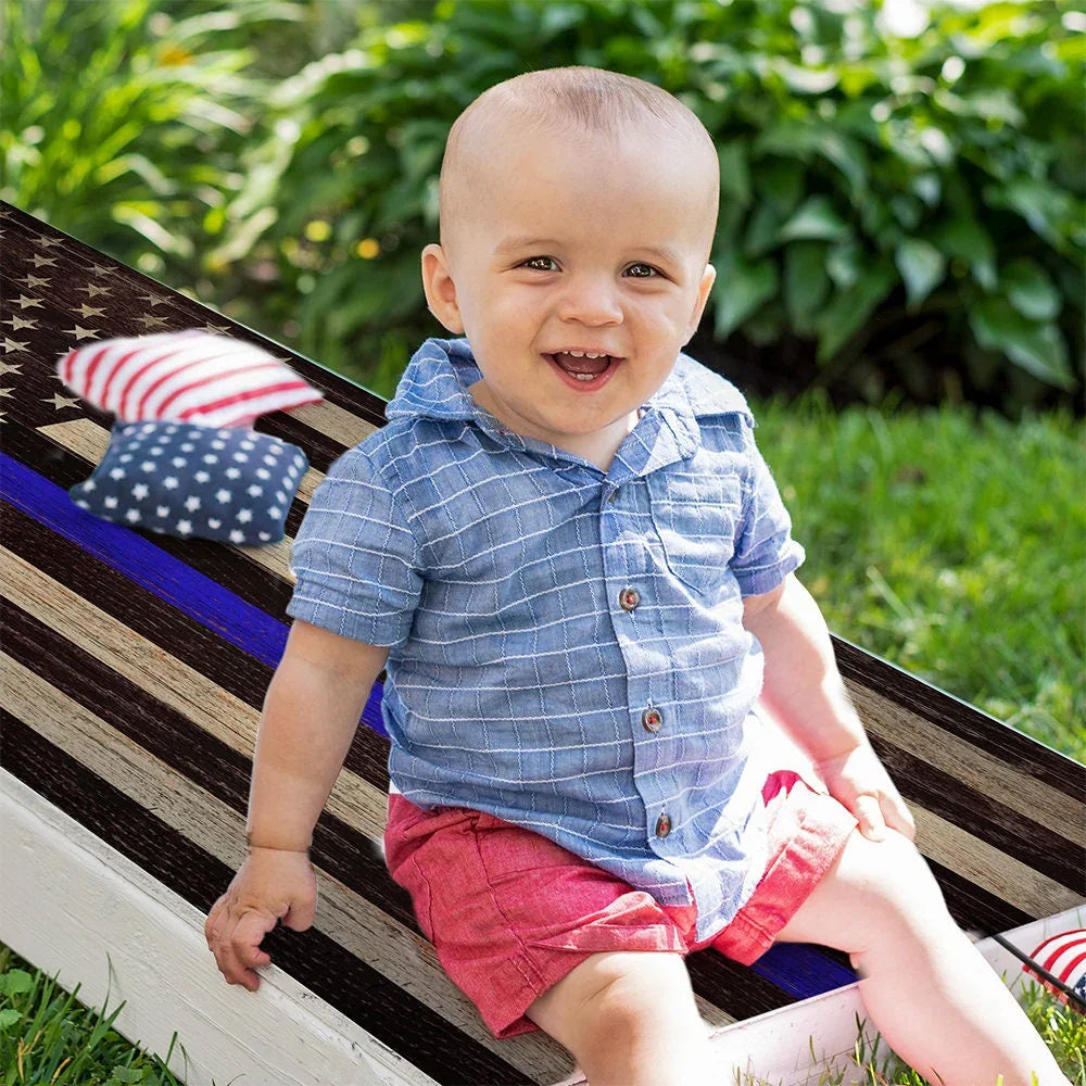 Police Support - Cornhole Board Wrap - Set of 2 Lone Star Art