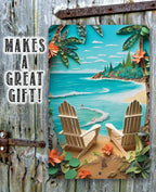 Beach Dreams - Metal Sign Lone Star Art