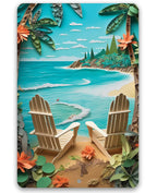 Beach Dreams - Metal Sign Lone Star Art