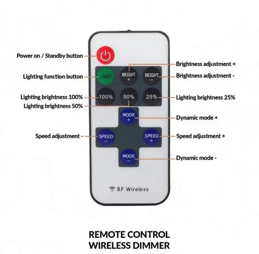 Acrylic UV‑Printed LED Car Wall Art with Dimmer Peony Atelier