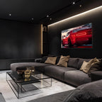 Acrylic UV‑Printed Car Poster with Integrated Neon LED Lighting Peony Atelier