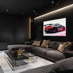 Acrylic UV Printed LED Car Poster – Backlit Neon Wall Decor Peony Atelier