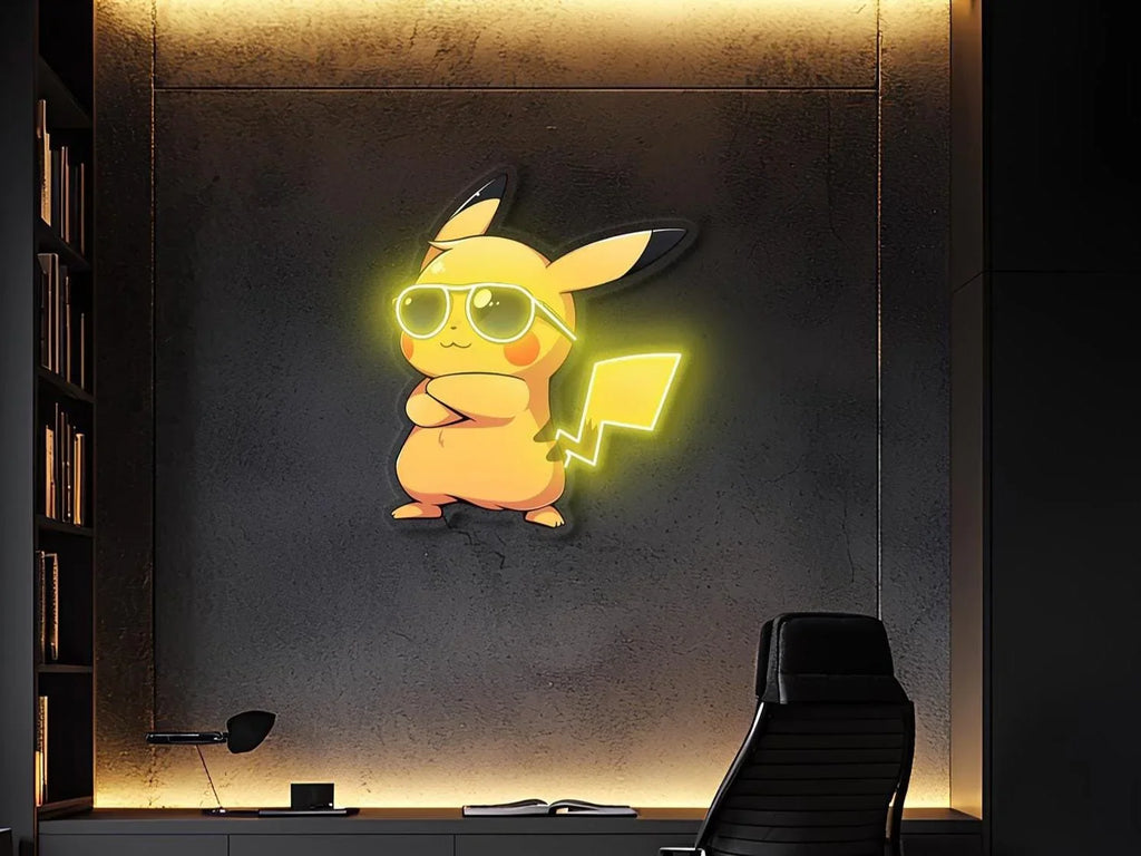 Anime UV Neon Sign, Cute Sign, LED Anime Neon Sign, Cartoon Neon Light, Kid's Room Neon Sign, Wall Decor Art, Printed UV Neon Sign,Game Gift Peony Atelier