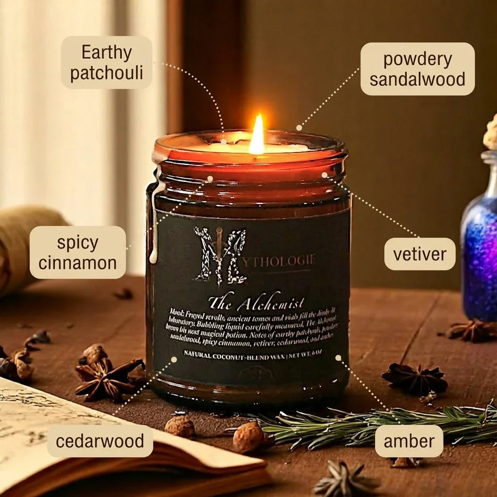 The Alchemist MythologieCandles