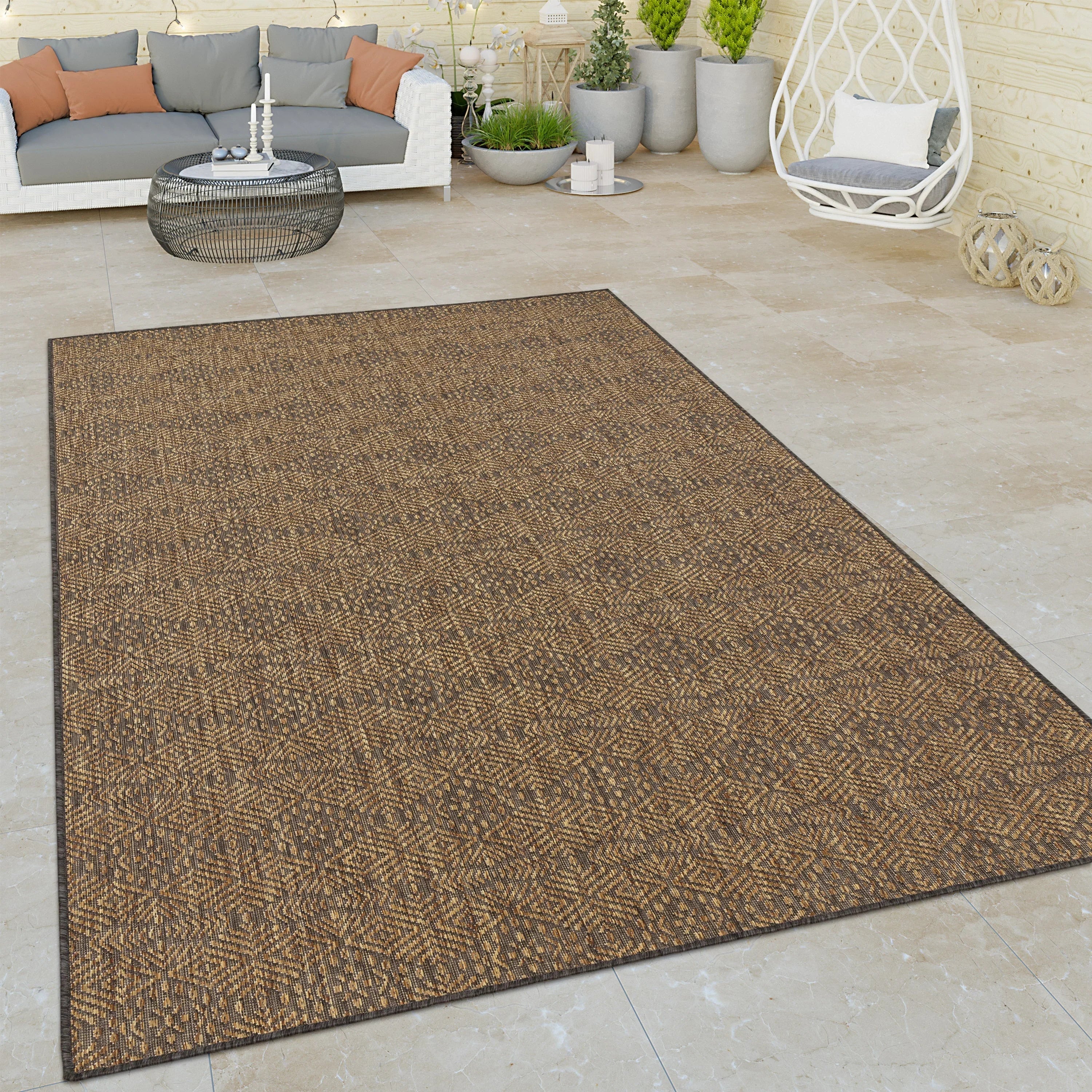 Indoor & Outdoor Rug Captera with Aztec Pattern RugYourHome