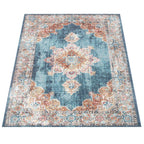 Indoor & Outdoor Rug For Patio, Oriental Look In Blue RugYourHome
