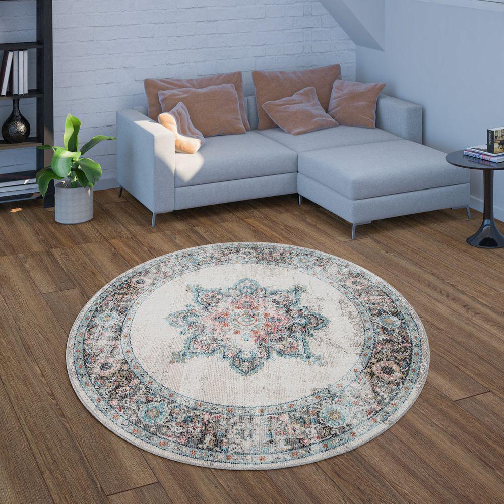 Indoor & Outdoor Rug for Patio, Oriental Pattern In Beige RugYourHome