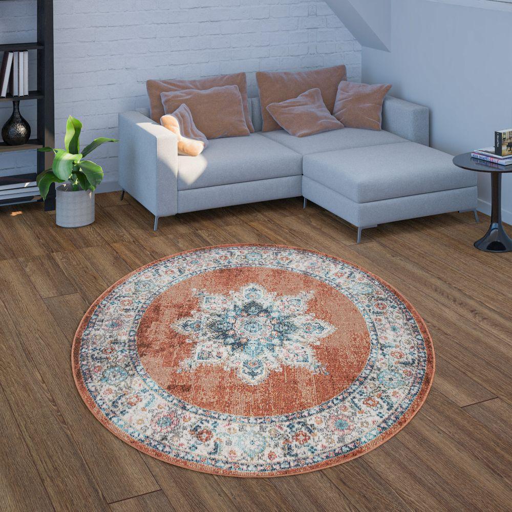 Indoor & Outdoor Rug For Patio, Oriental Pattern In Red RugYourHome