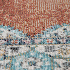 Indoor & Outdoor Rug For Patio, Oriental Pattern In Red RugYourHome