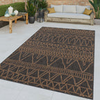 Indoor & Outdoor Rug Modern Ethnic Pattern RugYourHome
