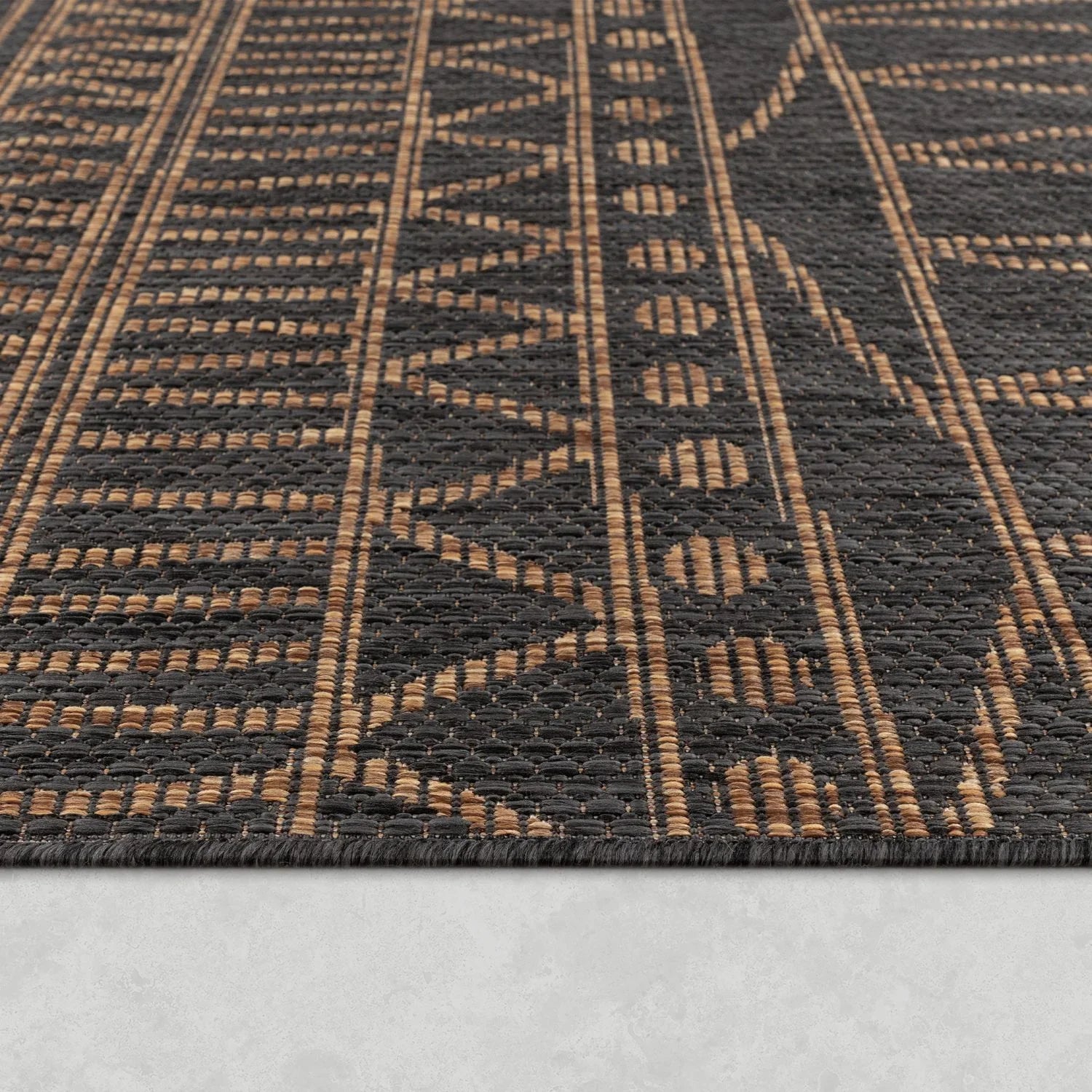 Indoor & Outdoor Rug Modern Ethnic Pattern RugYourHome