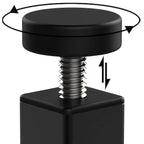 Industrial 6-Tier Corner Bookshelf with Baffles, Metal Frame Storage Rack for Living Room, Home Office, Bookshelf for Small Spaces, Spinning Bookshelf, Book Organizers And Storage, Bookshelf Organizer, Book Storage, Spacesavi House Of Avana